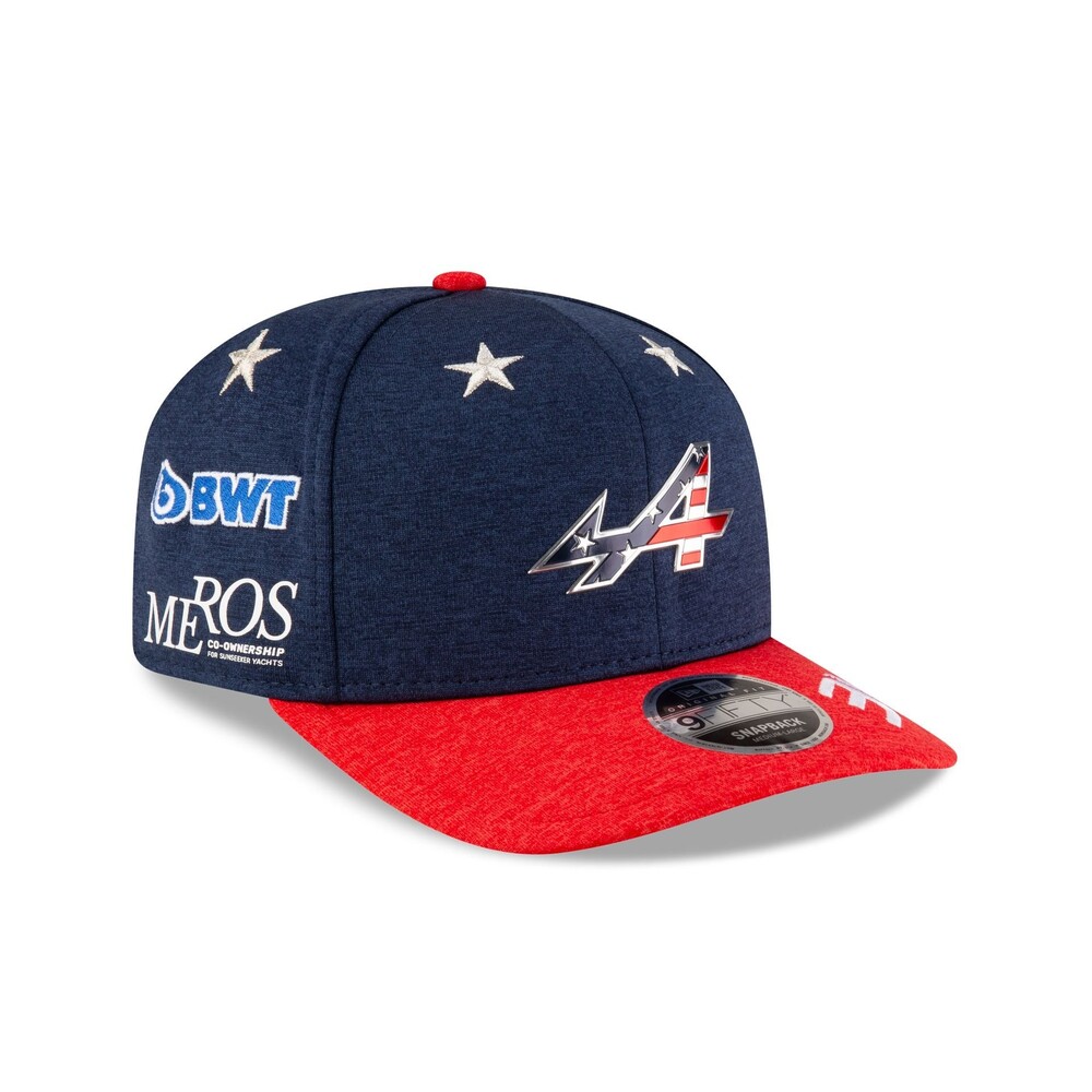 BWT Alpine F1 Team 2024 Vegas Race 9FIFTY Pre-Curve Snapback Hat - Size M/L